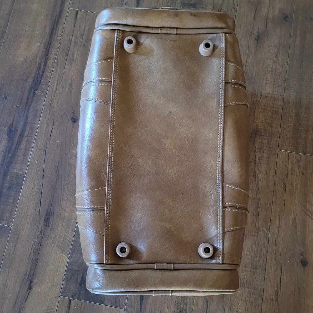 American Tourister 1981 Brown‎ Carry On Tote Bag